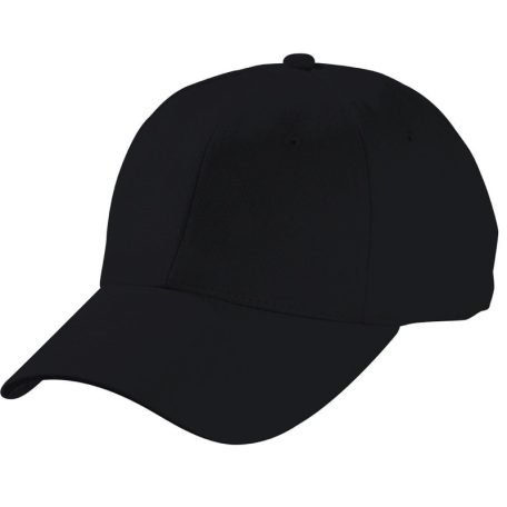 Heavy Brushed Cotton Cap 4171 Black