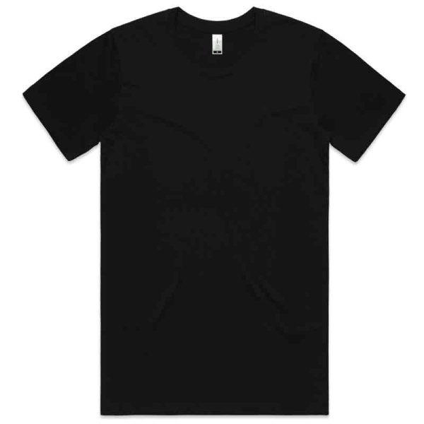 ascolour-5005-black-organic-tee-t shirt-short sleeve-mens