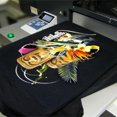 DTG Direct to garment printer printing