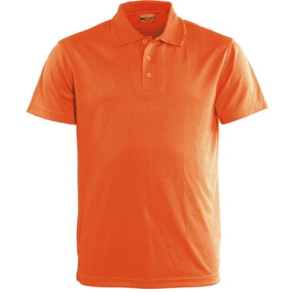 Bocini-CP1311-womens-ladies-breezeway-basic-polo shirt-short sleeve-orange