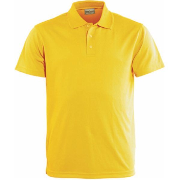Bocini-CP1311-womens-ladies-breezeway-basic-polo shirt-short sleeve-yellow