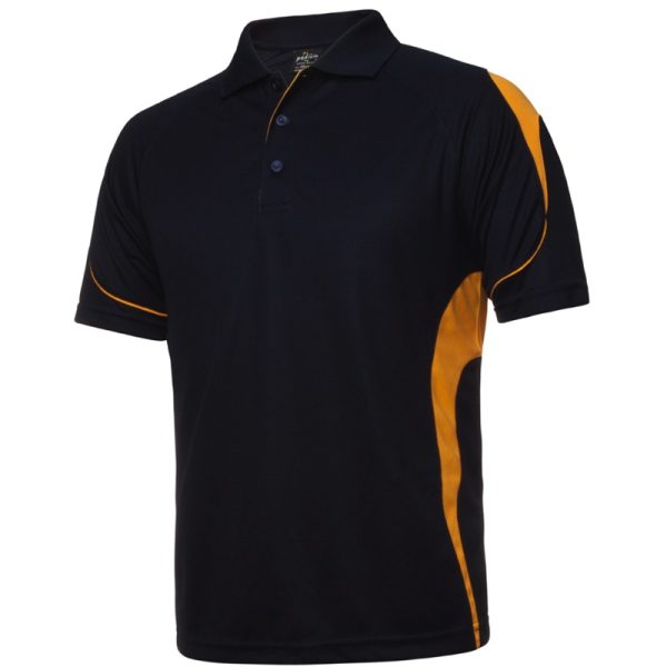 JB's-7BELK-polo shirt-short sleeve-kids-navy gold