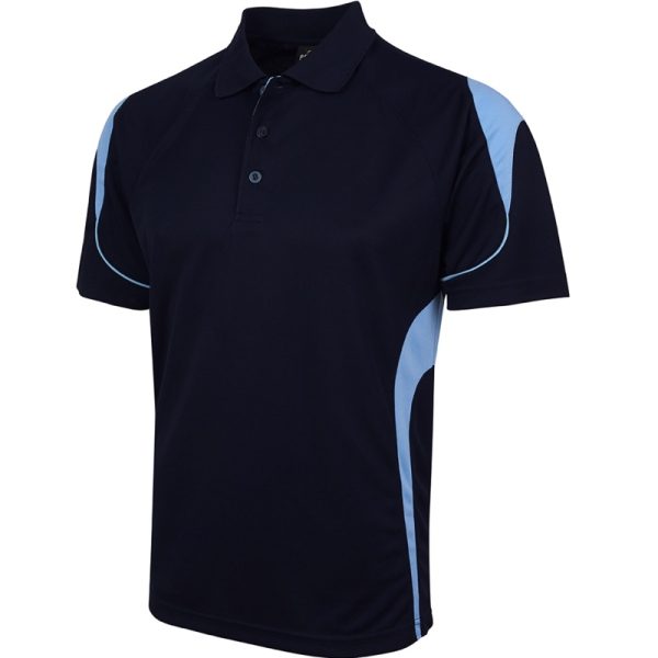 JB's-7BELK-polo shirt-short sleeve-kids-navy light blue