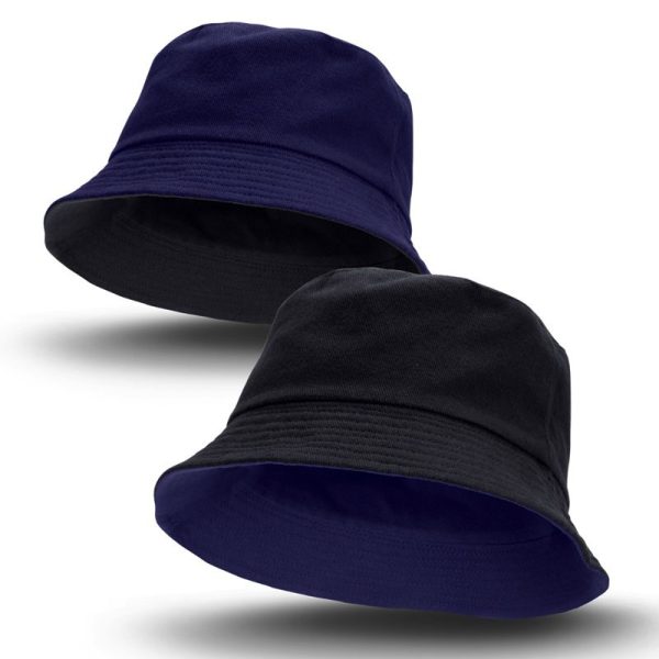 Reversible-Bucket-Hat-black royal-headwear-mps-promotional gear