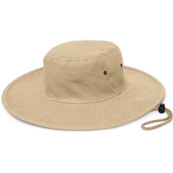 Cabana-wide brim-hat-surf hat-beige-headwear-mps promotional gear