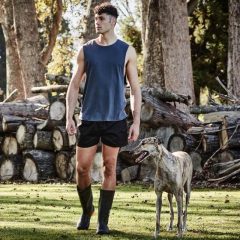 Syzmik Mens Streetworx Sleeveless Tee ZH137 Worn