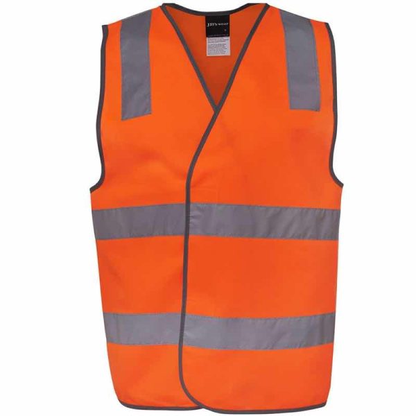 JB6DNSV Hi Vis (D+N} Safety Vest Orange