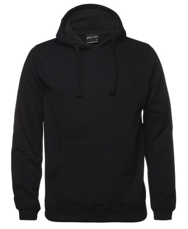 JB's Adults P/C Pop Over Hoodie 3POH Black Size 3XL