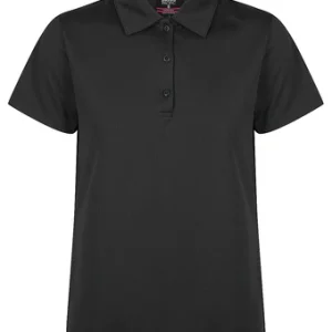 Aussie Pacific Ladies Botany Polo 2307 Black Size 8