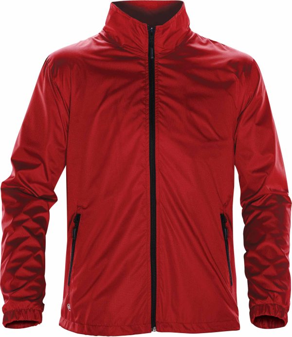 Stormtech Mens Axis Shell Jacket GSX-1 Red/Black Size Medium