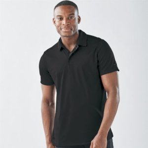 StormTech Mens Inertia Sport Polo Shirt XP-1 Black Graphite Size Medium