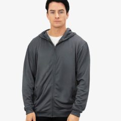 BeSeen BSHD21 Lightweight Hoodie Charcoal Size XL