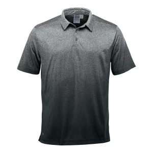 StormTech Mens Mirage TXR-1 Navy Heather Polo Shirt Size Large