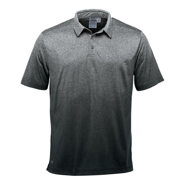 StormTech Mens Mirage TXR-1 Navy Heather Polo Shirt Size Large