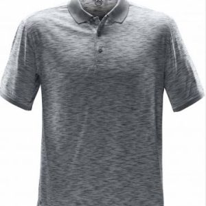 StormTech Mens Thresher Polo Shirt PR-1 Cool Silver Heather Size Medium